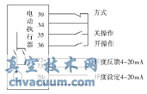 電動執行器的功能接線圖